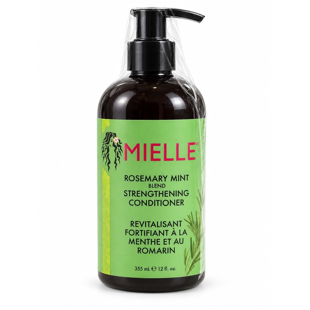 Mielle Rosemary Mint Strengthening Shampoo and Conditioner Set 12oz Biotin